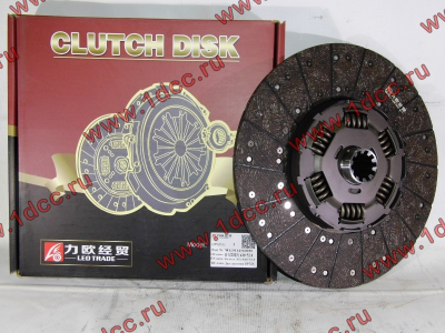 Диск сцепления ведомый 430 мм (Z=10, D=52, d=41) (AZ9114160020) КАЧЕСТВО H,F,DF HOWO (ХОВО) LEO200002A фото 1 Ханты-Мансийск