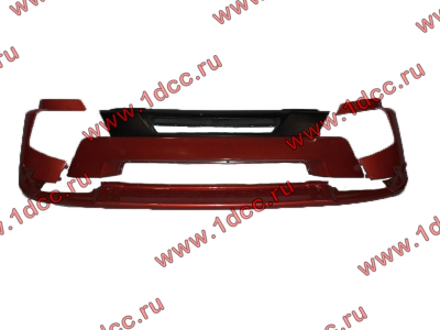 Бампер A7 красный в сборе самосвал с узкой губой HOWO A7  фото 1 Ханты-Мансийск