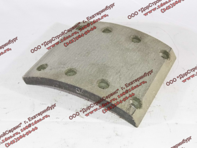 Накладка тормозная передняя длинная ширина 160 H HOWO (ХОВО) WG9100440029 фото 1 Ханты-Мансийск