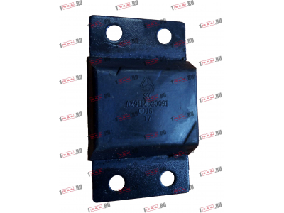 Подушка отбойная задней рессоры (4 отверстия) H HOWO (ХОВО) AZ9114520091 фото 1 Ханты-Мансийск