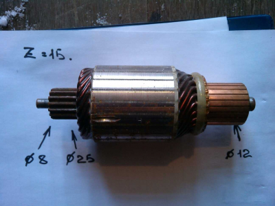 Ротор стартера ISKRA HOWO (ХОВО)  фото 1 Ханты-Мансийск