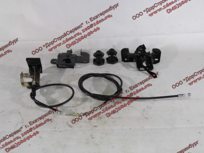 Замок капота (комплект L+R) DF DONG FENG (ДОНГ ФЕНГ) 5301609-C0100+5301610-C01 для самосвала фото 1 Ханты-Мансийск