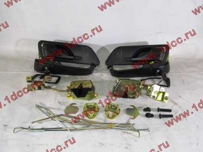 Ремкомплект замков на две двери (ручки внутренние, замки, ключи, тяги) F FAW (ФАВ)  для самосвала фото 1 Ханты-Мансийск