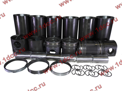 Поршневая группа WP12 (6 гильз, 6 поршней, 6 пальцев, комплект колец) SH SHAANXI / Shacman (ШАНКСИ / Шакман) WP12-SET фото 1 Ханты-Мансийск