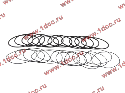 Кольцо уплотнительное гильзы цилиндра (комплект 12 тонких и 12 толстых) двигатель TD226B6G Lonking CDM (СДМ) 01153804/01153805 фото 1 Ханты-Мансийск